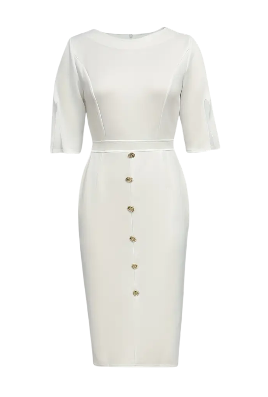 Giuliana Rose Pleated Midi Dress