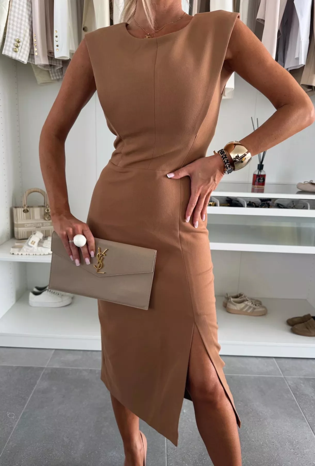 Robe midi Élégance fluide