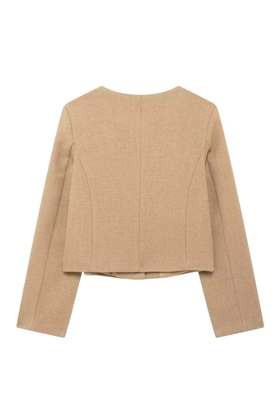 Structured Button-Up Shirt