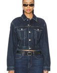 Veste en denim courte Isabella May